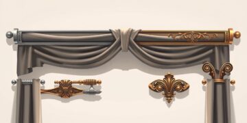 types of drapery headers
