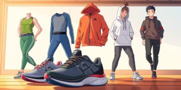 types of sportswear
