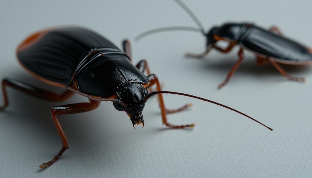 Oriental cockroach identification