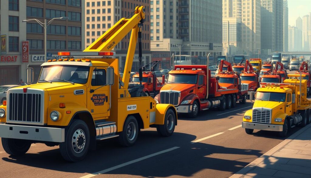 different tow truck types