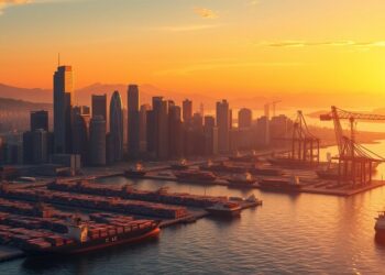 type of city with a harbor