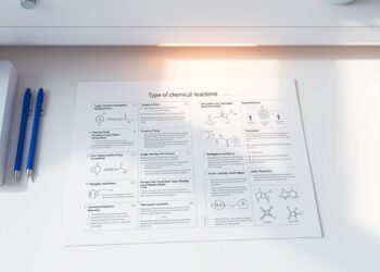 types of chemical reactions worksheet