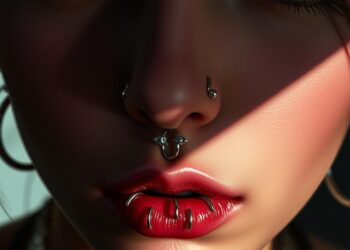 types of facial piercings