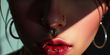 types of facial piercings