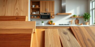 types of wood cabinets